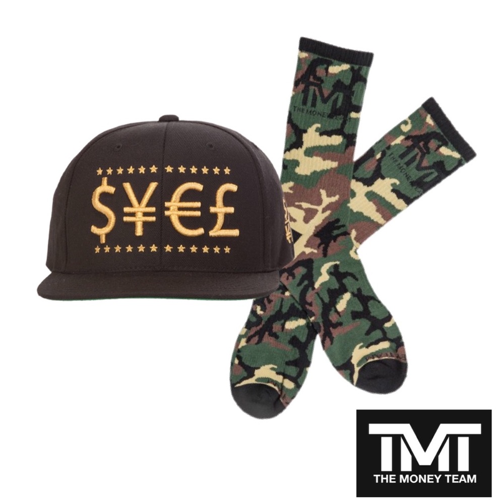 TMT The Money Team Ball Cap & Socks Combo